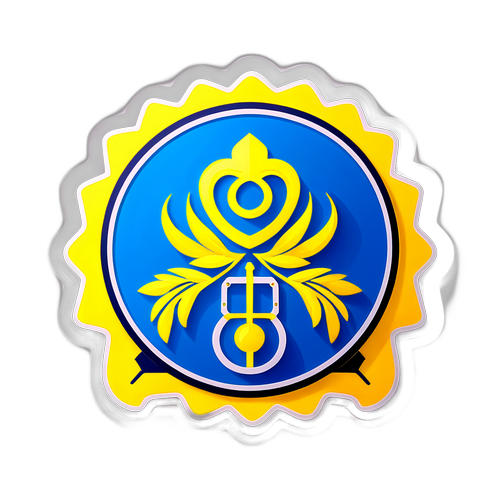 Стильний логотип Alarm Ukraine