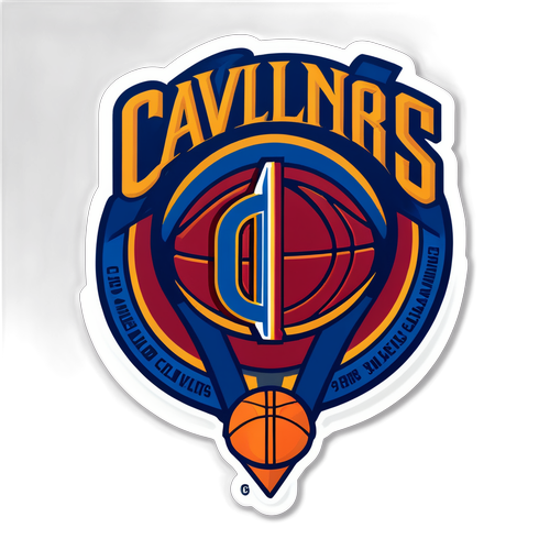 Cleveland Cavaliers Logo Sticker