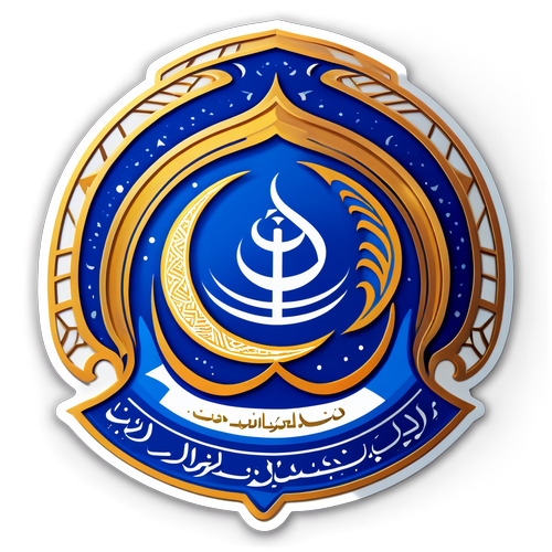 Desain Dinamis Logo Al Hilal dengan Motif Arsitektur Arab