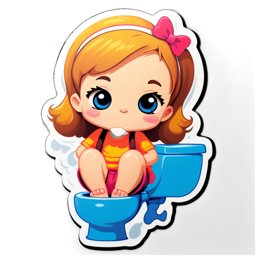 Why Everyone Is Talking About This Adorable Toilet Sticker! You Won't Believe How Cute It Is!