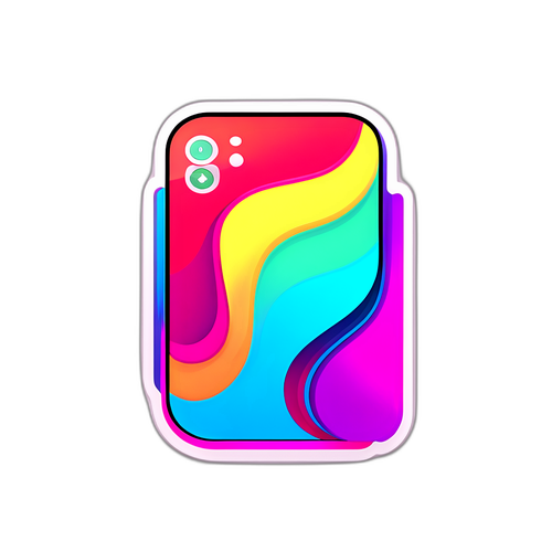 Наклейка с новым iPhone 17