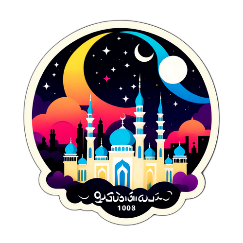 Stiker Jadwal Shalat Bandung