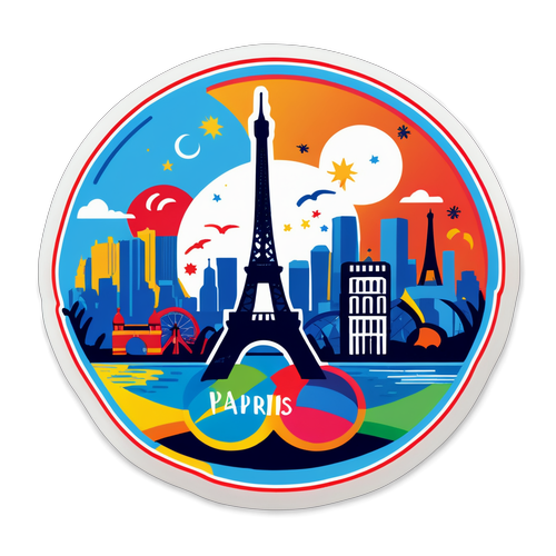 Dukung Semangat! Reka Sticker Indah untuk Olimpik Paris 2024!