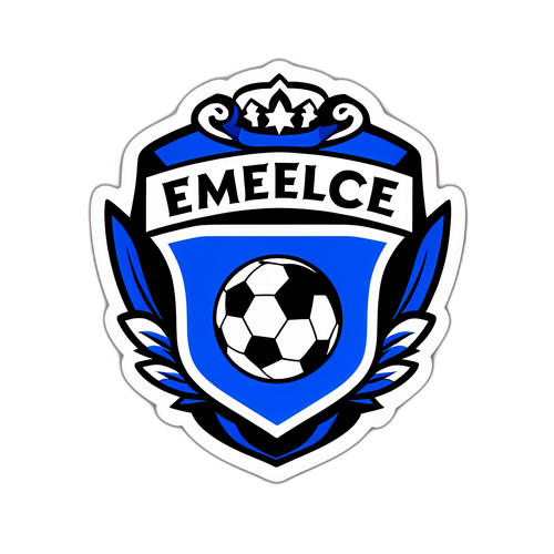 Emelec vs LDU Quito Match Logo Sticker
