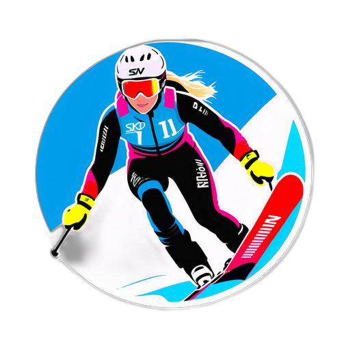 Empowerende klistremerke av Lindsey Vonn