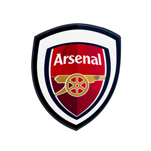 Sticker cu logo-ul dinamic al echipei Arsenal