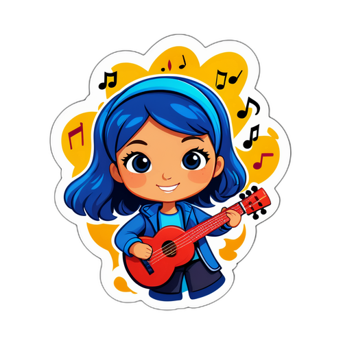 Sticker van Eva De Roo met zelfvertrouwen