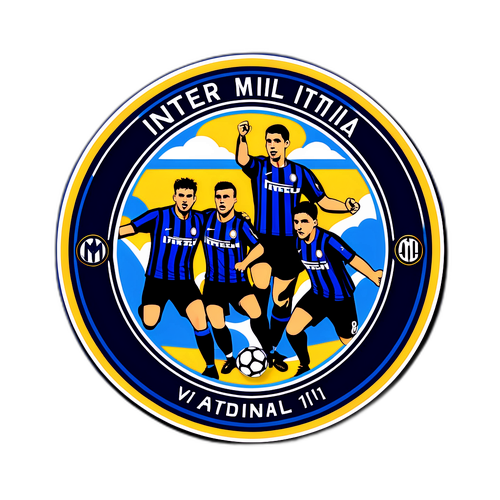 Historisk Inter Milan-match med firande av ett viktigt mål