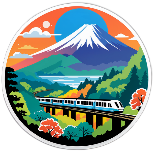 トーキュウ電車の美しい風景