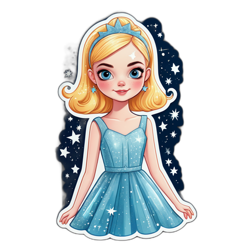 Kartun Lucy Dalam Gaun Glamorous