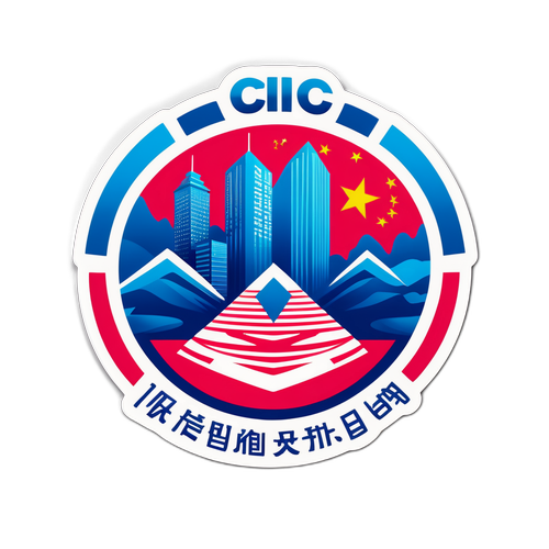 中国国际资本公司の企業理念を表現するステッカー