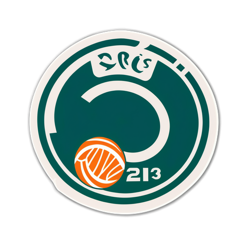 Stiker Sukan dengan Reka Bentuk Lantai Tanah Liat Roland Garros 2025
