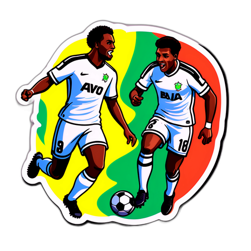 Rekaan Pelekat Pemain Bola Sepak