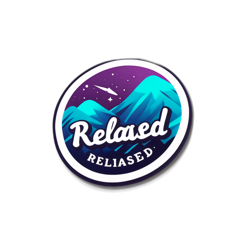 สติกเกอร์คำว่า "Released"