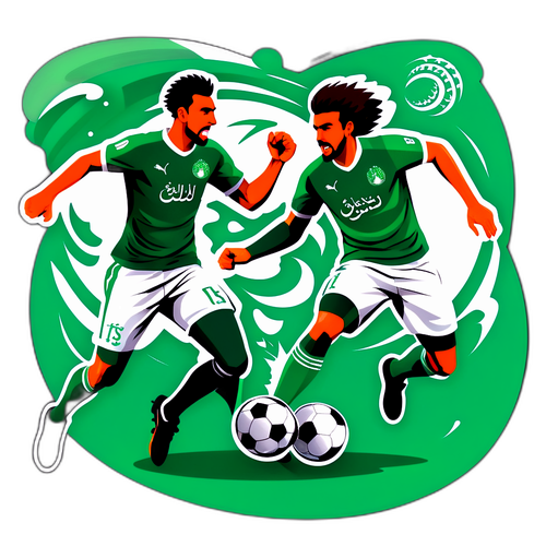 Momen Aksi Hebat Pemain Bola Sepak Saudi