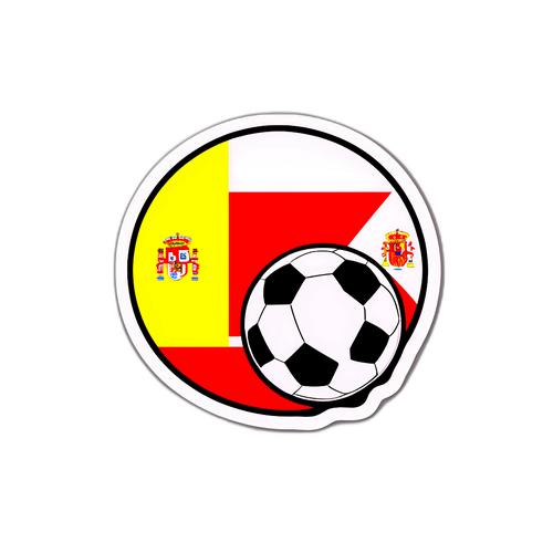 조지아와 스페인을 상징하는 스티커