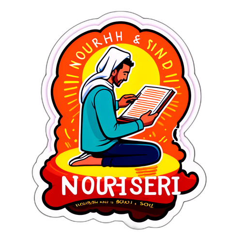 प्रेरणादायक स्टिकर: सेहरी का आनंद लेते हुए अध्ययन