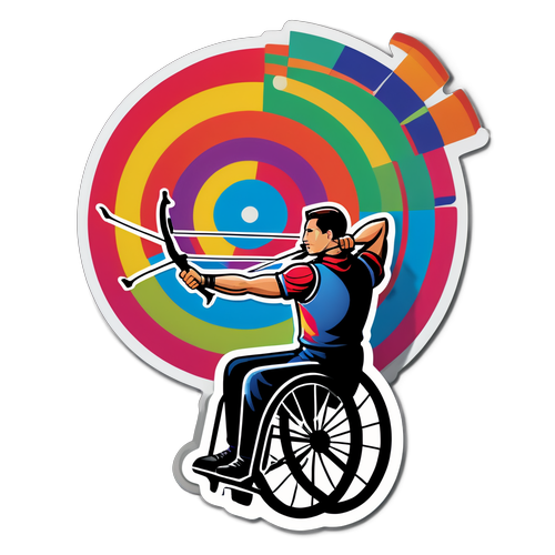 Pangalawang Pagkakataon: Ang Matibay na Archer sa Wheelchair na Nagpabago ng Labanan sa Paligsahan ng Archery!