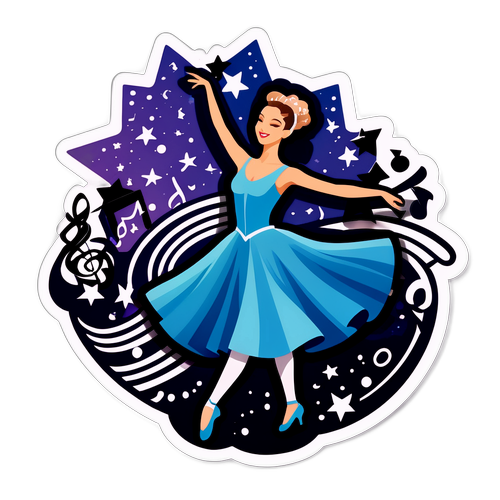 Danseuse Élégante et Jury Étoilé