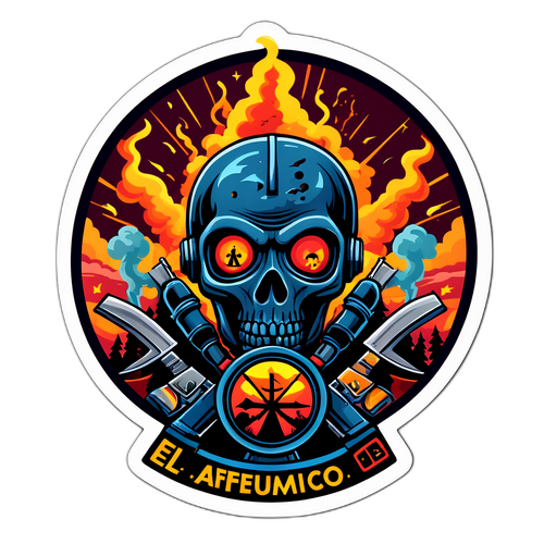 Sticker sur le thème d'El Refugio Atomico Saison 2