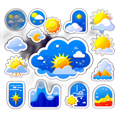 สติกเกอร์สภาพอากาศ