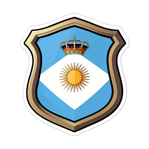 Escudo elegante de la AFA