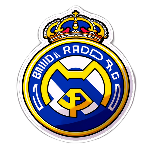 皇家马德里队徽贴纸
