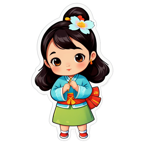 Cuteness Overload: Adorable Drawings of Chinese Girls You Can't Resist!