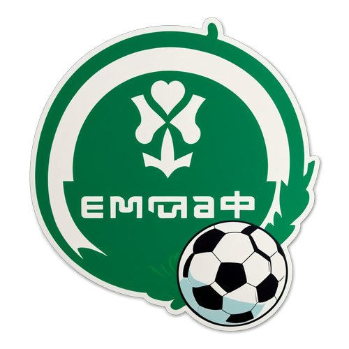 Sticker đại diện cho tinh thần cạnh tranh giữa Groningen và Ajax