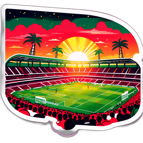 Cảnh sôi động trận đấu Palmeiras vs. Flamengo