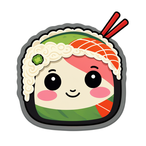 Chakula Cha Kijima: Kipande cha Sushi Kawaii Ambacho Kitakufanya Ucheke!