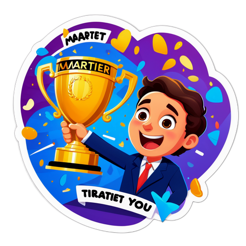 Dorien de Slimste met Trofee