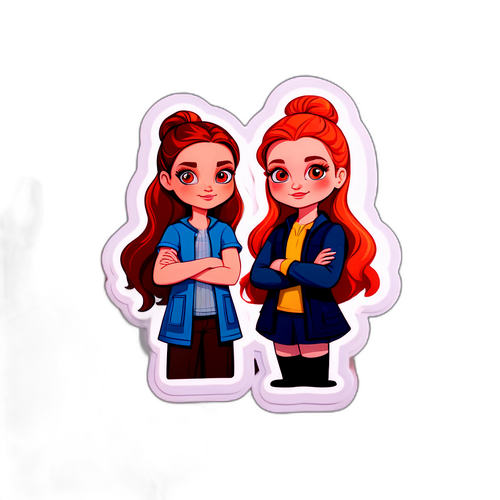 Ginny und Georgia Sticker