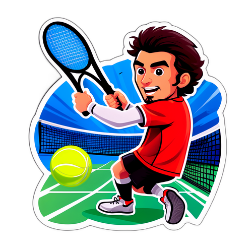 Diseño dinámico de Ugo Carabelli en un torneo
