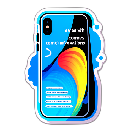 สติกเกอร์ไอफोन 18 พร้อมนวัตกรรมใหม่