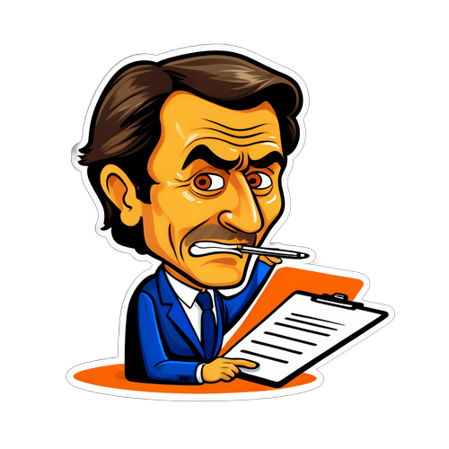 Caricatura Umoristica di Conte