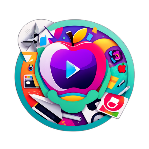 एप्पल क्रिएटर स्टूडियो ऐप्स का सशक्त चित्रण