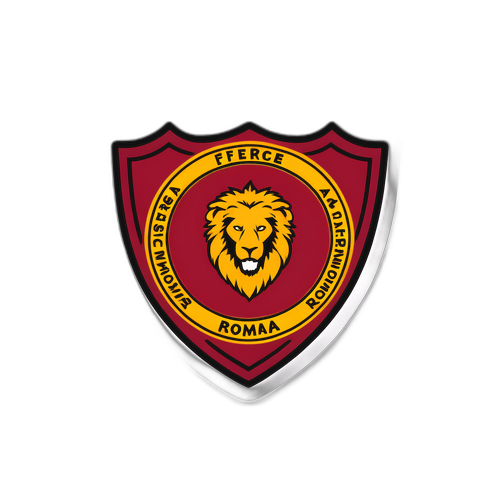 Stiker Persaingan Fierce AS Roma