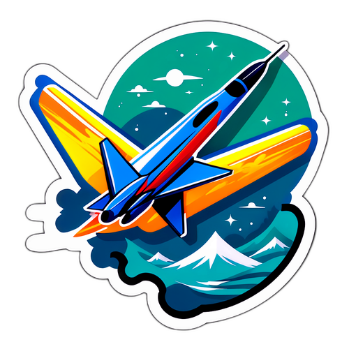 टाइमूर एयरो लांच्ड क्रूज मिसाइल स्टिकर