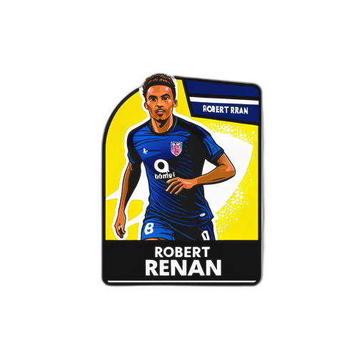 Adesivo de Robert Renan - Estrela em Ascensão no Futebol