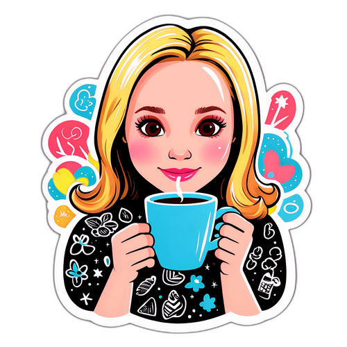 Whimsical Coffee Moment