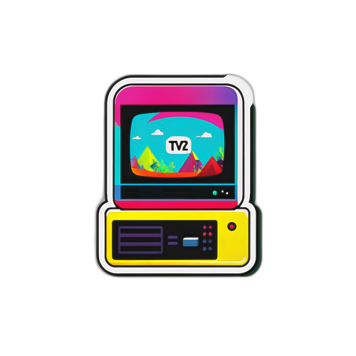 TV2.dk Sticker Design
