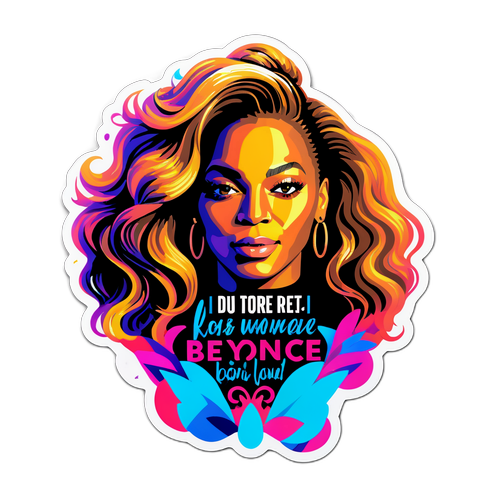 Inspirerende Beyoncé Klistremerke