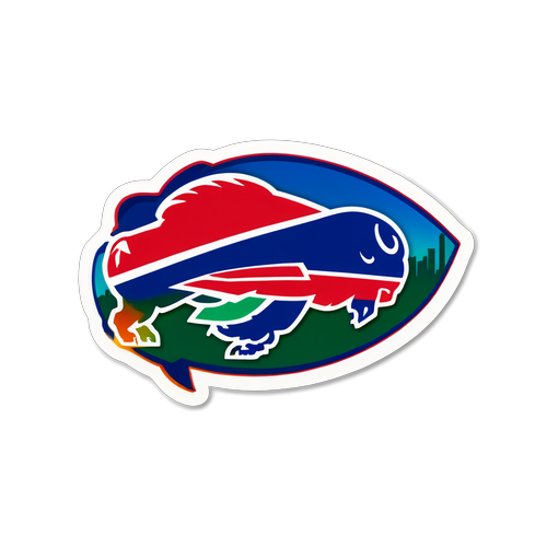 Buffalo Bills Vibrant Logo Sticker