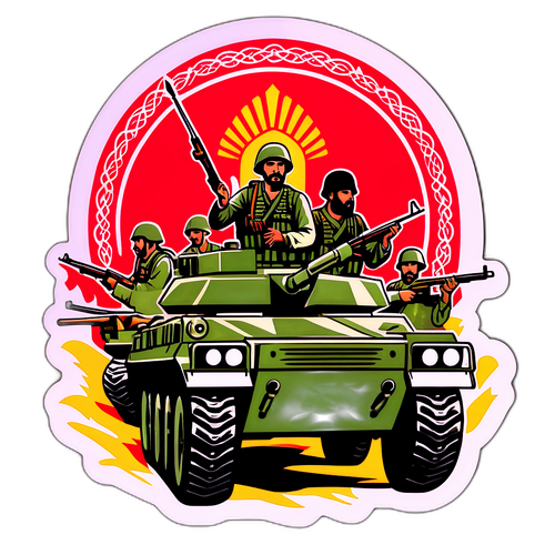 रॉयल मोरक्कन आर्मी का Sticker