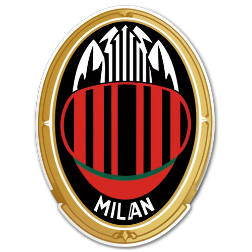 AC Milan'in Tarihini Yansıtan Şaşırtıcı Logo Sticker'ı!