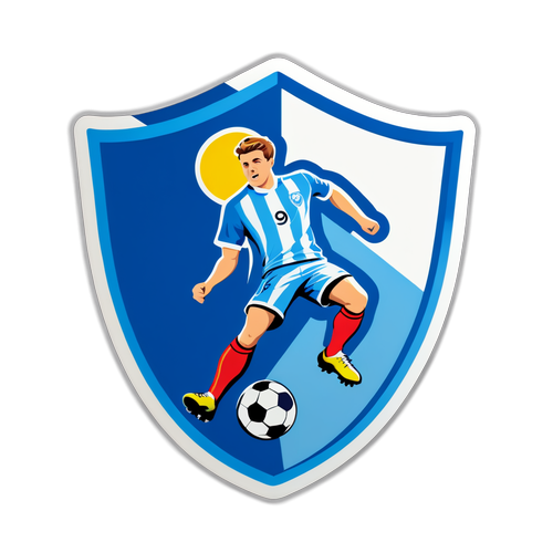 Sticker van Genk en Standard