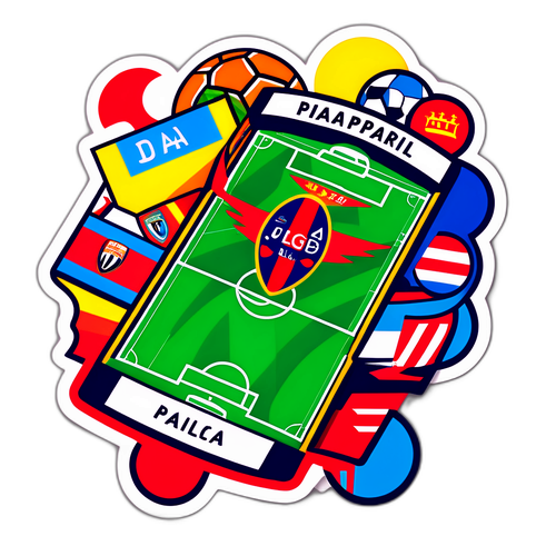 Vibrant Serie A Klistermärke