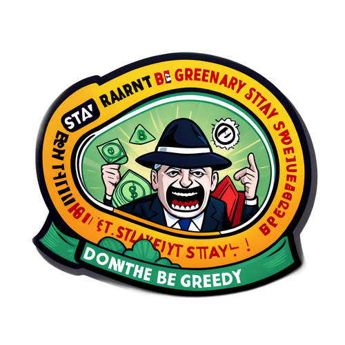 投资诈骗警告贴纸