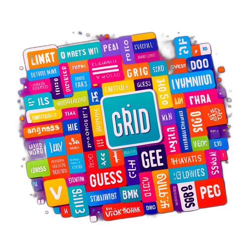 Εμπνευσμένο από Wordle Αυτοκόλλητο